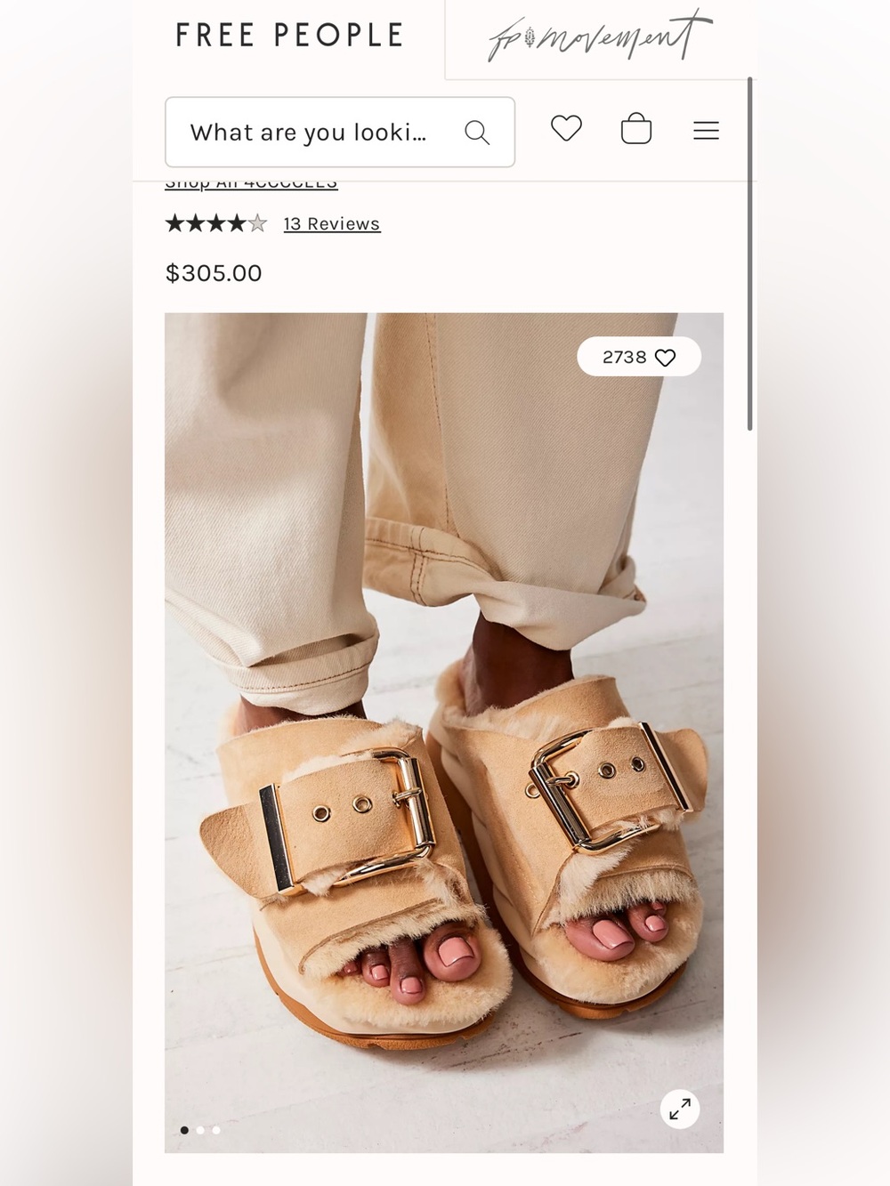 Free People Mellow 4 CCCES Shearling Slides - Picture 9 of 10